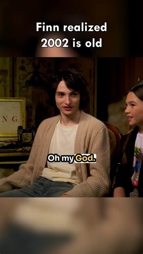 Finn realizes he is OLD! #shock