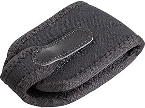 Neotech Wireless Transmitter Pouch – Neoprene Bodypack Holder with Elastic Strap | Fits Wireless Mic Packs & IEM Receivers | Black – Made in USA