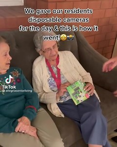 If you look up the definition of pure in the dictionary this video will pop up. (🎥: @allegriaseniorliving/TikTok) | E! News