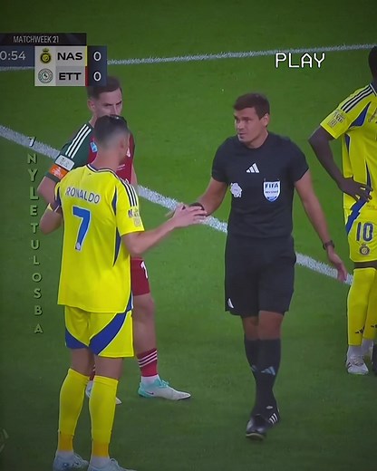 Ronaldo's Tackle Leads to Injury During Match Highlight