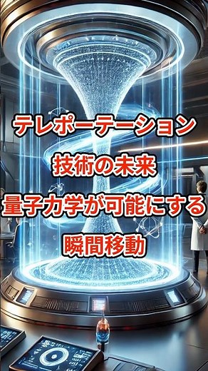 テレポーテーション技術の未来：量子力学が可能にする瞬間移動 #テレポーテーション #瞬間移動