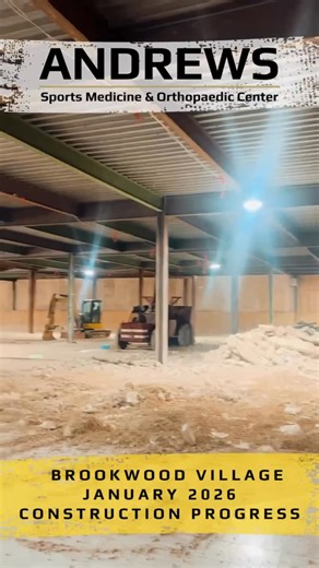 Andrews Sports Medicine on Instagram: "Construction is officially underway at our future home in Brookwood Village — bringing us one step closer to our target opening in Summer 2027. Led by Veritas Partners and Brasfield & Gorrie, this project reflects the same standard of excellence our patients expect from Andrews Sports Medicine & Orthopaedic Center. We’re building the future of orthopaedic and sports medicine care — and we can’t wait to welcome you. #AndrewsSportsMedicine | #BrookwoodVillage