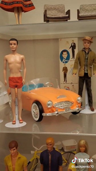 number 1 ponytail barbie and a build lilli. Several other items I took pictures of it all. #vintagebarbie #60s #50s #barbie