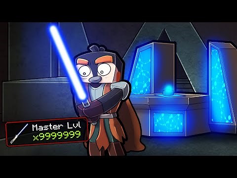 Ancient TEMPLE Creates a LIGHTSABER! (Crazy Craft 4.0)