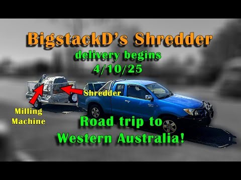 BigstackD's Shredder Delivery trip!