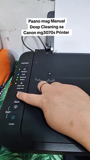 Manual Deep Cleaning Guide for Canon MG3070S Printer