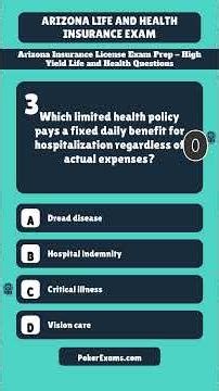 Arizona Insurance License Exam Prep – High Yield Life and Health Questions
