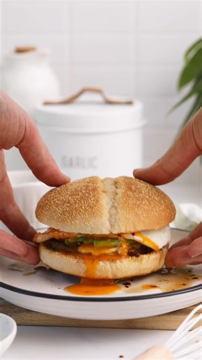 Brunch made better 🍔☀️ With Angel Bay patties, you can turn any morning into something deliciously gourmet. | Angel Bay