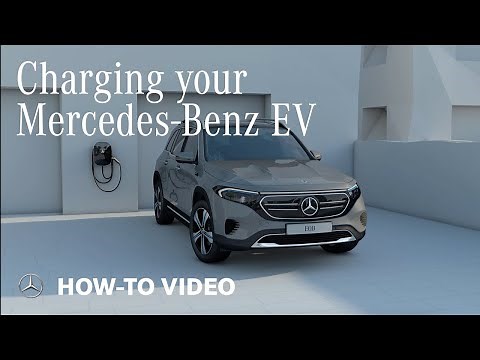 2022-2023 EQB How-To: Charging Your Mercedes-Benz Electric Vehicle