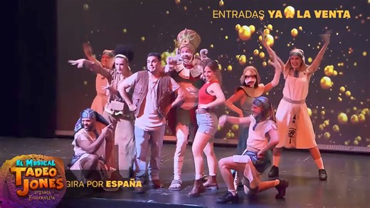 2.1K views | 量 ¡EL MUSICAL "TADEO JONES. La tabla esmeralda" EN IBI!...
