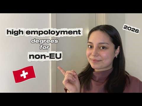 Degrees with High Employment rates in Switzerland 2026