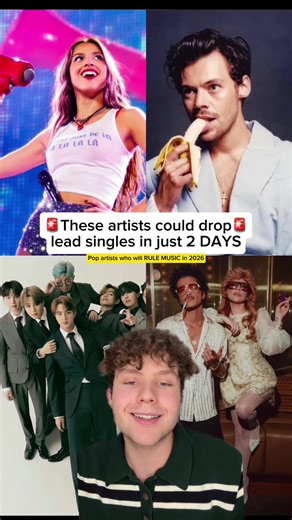 The pop artists will RUN MUSIC IN 2026🔥🔥🚨🚨🚨 | artist
