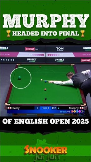 Murphy Headed into Final| #shorts #youtubeshorts #trending #snooker #ding #juddtrump #ronnie