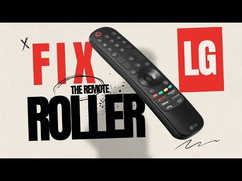 How to Fix a Broken LG TV Remote Roller (Easy & Fast!)