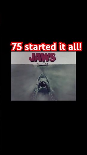 Jaws (1975) – The Shark Horror That Traumatized a Generation 🦈💀 #horrormovies #jaws #genx #1975
