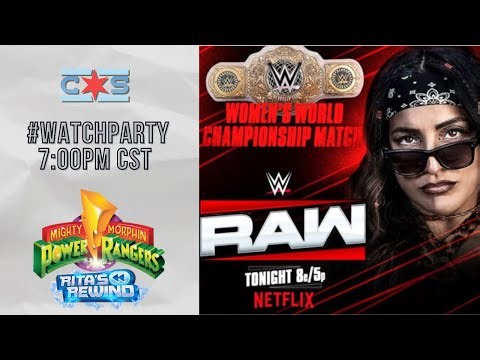 WWE RAW Watch PARTAY/MMPR Rita's Rewind