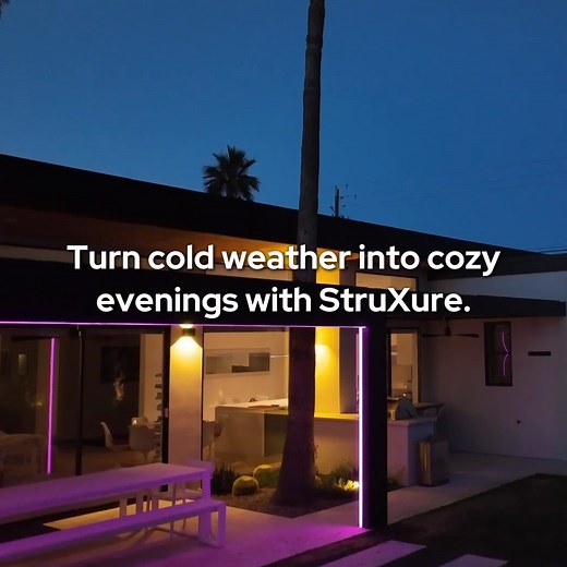 Every year, the same routine: October hits, temperatures drop, and your patio gets packed up for six months. Your furniture goes into storage. Your outdoor kitchen sits unused. That investment you made in your backyard? Dormant until April. 𝐖𝐡𝐚𝐭 𝐢𝐟 𝐭𝐡𝐢𝐬 𝐲𝐞𝐚𝐫 𝐰𝐚𝐬 𝐝𝐢𝐟𝐟𝐞𝐫𝐞𝐧𝐭? What if instead of shutting down your outdoor space, you upgraded it to work all year long? The StruXure Smart Patio Room is designed for exactly this: extending your outdoor season from 3-4 months to