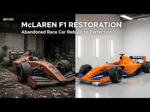 McLaren F1 Formula Car Restoration | Abandoned Race Car Rebuilt to Perfection