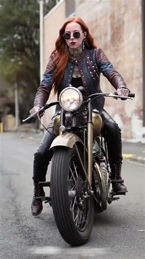 She Fires Up This Rare Vintage Bike and What Happens Next is Insane