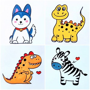 41K views · 480 reactions | Easy Animal Drawing Projects for Kids | Kids Planet | Facebook