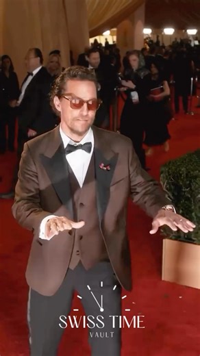 Matthew McConaughey’s $280K Watch 🤯 #Shorts #Matthewmcconaughey #Jacobandco