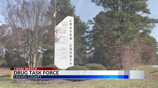 Drug task force tackles crime in Craven, Pamlico, Carteret