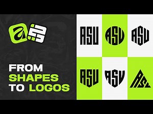Create 6 Pro Letter Logos in Custom Shapes | Affinity 3