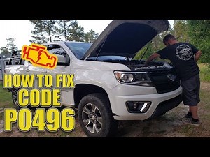 How To Replace Canister Purge Valve Chevrolet Colorado (3.6 v6) - Fix for Code P0496