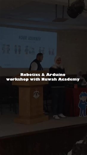 🔹 IEEE - The Center of BAU on Instagram: "A day full of robots, Arduino, and curious minds 🤖💭 Robotics & Arduino workshop for students in collaboration with Nuwah tech Academy at King Abdullah II School for Excellence 🎓 #IEEESB #BAU #NoahAcademy #Robotics #Arduino"