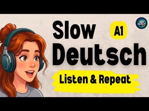 Listen and Repeat| Easy German speaking| Hören und Sprechen a1