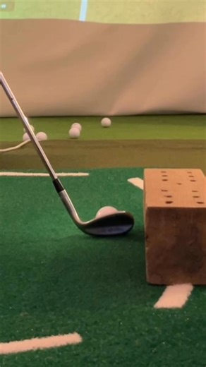 1.2K views | The block of wood is an excellent training aid & can have many useful purposes. Here I was using it with a player for feedback on his takeaway and obviously centredness of strike & comes with high consequences for bad swings | JRBackhouse Golf | Facebook