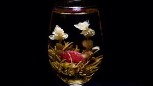 Teavivre 12pcs Handmade Fruity Blooming Flower Tea Individually Sealed Tea Ball - Assorted Flowering Green Tea Ball - Tea Gift Set