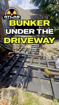 Bunker Under A Driveway
