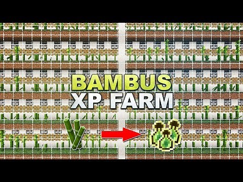Minecraft - Bambus XP-Farm (Keine MONSTER benötigt!) - Tutorial 1.17