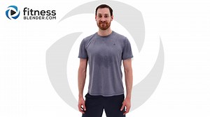 56 Minute HIIT and Strength Workout - Intense Active/Static Lower Body Strength and HIIT