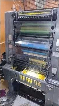 Heidelberg GTO 46 4 color printeing