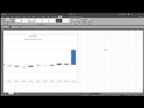 Excel - Gráfico Bridge - Atualizado (Excel 2019 ou 365)
