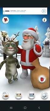 talking santa game