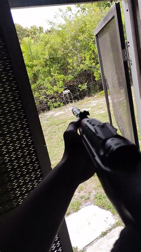 POV of me using This AMAZING Break Barrel Rifle #like #comment #share #air #subscribe #music #pov