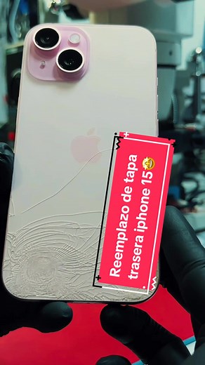 Reemplazo de tapa trasera del iPhone 15: Guía completa