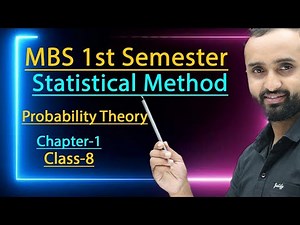Probability Theory Masterclass | MBS & MPA 1st Semester | Permutations, Combinations & Theorems |