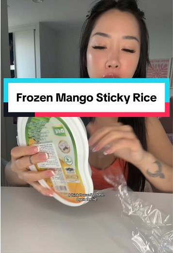 Frozen Mango Sticky Rice Recipe | Eat with GG