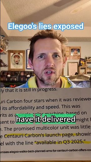Why the 3D Printing Community is FURIOUS at Elegoo 😡#cc1 #centauricarbon #elegoo #3dprinting