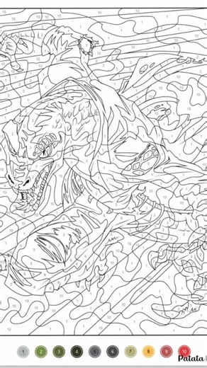 Marvel Spider-man Magic Coloring Book Marvel Color by Number Book Spider-man, Venom & Green Goblin - Etsy