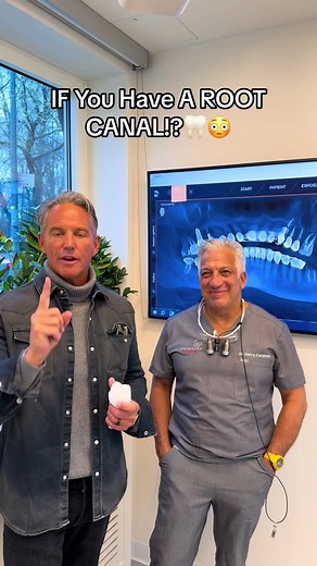 Root Canal DANGER!?🦷😳 #dentist #health #teeth #drpompa | teeth
