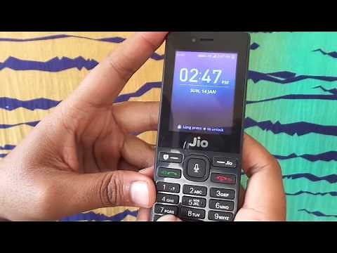 jio phone hard reset F120B