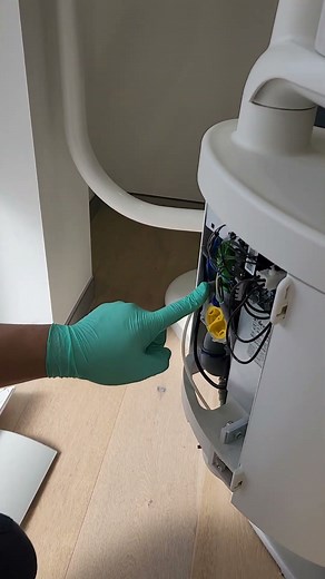 DGT - how to clean spittoon filter on adec dental chair #dgt