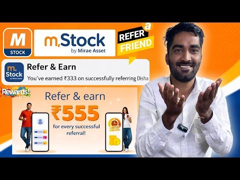 Mstock Me Refer & Earn Kaise Kare 🤩 | 1 Referral = ₹555 ? | M Stock Me Refer and Earn Program