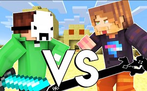 【MC动画影片】Dream vs MrBeast