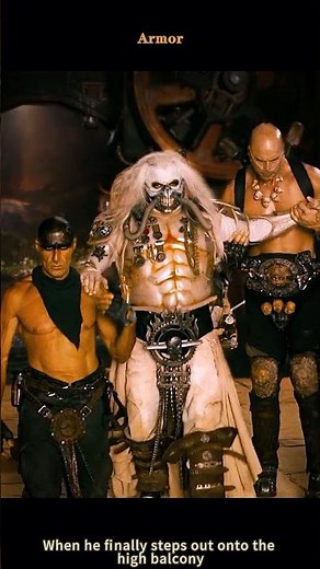 Witness Immortan Joe's Iconic Entrance! 🎬 Mad Max: Fury Road #Movie #shorts